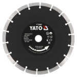 Yato - disque diamant 230mm 10mm tronconner beton pierre materiaux a jante segmentee
