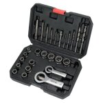 Yato kit d'extracteurs de goujons yt - 06037 acier de molybd�ne - chrom