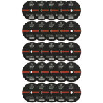 Yato - lot 25 disques 75 x 2 x 10 mm a tronconner pour meuleuses pneumatiques