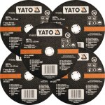 Yato - promo lot 5 disques 230 x 3 x 22. 2 plat a tronconner les metaux
