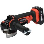 Yato - meuleuse d'angle 18 v 125 mm avec chargeur de batterie 2 ah 60 min / yt - 82826 /