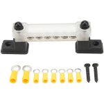 Jeffergarden bloc de distribution d'alimentation 6 bornes 1248v 150a bloc de jonction de barre omnibus ...