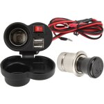 Jeffergarden chargeur double usb étanche pour moto prise allume - cigare multifonctionnelle dc1224v avec ... Jeffergarden chargeur double usb étanche pour moto prise allume - cigare multifonctionnelle dc1224v avec ...