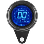 Jeffergarden compteur multifonctionnel de moto tachymtre odomtre jauge de carburant compteur de vitesse ...