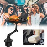 Yctze bureau d'ordinateur portable pour ordinateur portable, table de voiture pivotante avec support ...
