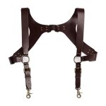 Yizyif harnais de poitrine  bretelles en simili cuir pour hommes avec boucle harnais de poitrine rglable ...