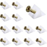 Ymdz 100 pcs fixation tiroir connecteur arrire stabilisateurs fixation etagere armoire fond de tiroir ...