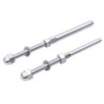 Ymyny 10 pcs tendeurs de c�bles filet�s fendeur c�ble garde corps c�ble tendu c�ble inox garde corps ...