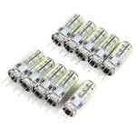 Ymyny - ampoules led g4 smd 3014 dc 12 v, tr�s lumineuses, pour lustres - blanc chaud - 4, 5 w