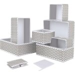 Ymyny - jamais utilis]ensemble de 8 botes de rangement, botes de rangement pliables, cubes de rangement ...