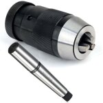 Ymyny - mandrin auto - serrant pour tour, perceuse, colonne, 1 - 16 mm, fixation b18 + 2 mt -