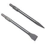 Ymyny professionnel sds hex set de ciseaux 2 pi�ces 35, 50 x 410 mm burin plat spat ciseau burin pointu ...