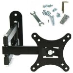 Ymyny - support mural pour t�l�viseur pivotant et inclinable de 10' � 26' -