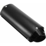 Ymyny - tuyau d'chappement de silencieux en aluminium id 28mm pour 90cc 110cc 125cc 150cc 4 temps noir ...