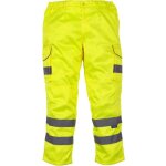 Yoko - pantalon haute visibilit homme cargo dperlant jaune 42