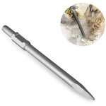Yozhiqu - ciseau pointu, 380x30 mm, avec manche hexagonal sds 30 mm, ciseau professionnel de haute qualit� ...