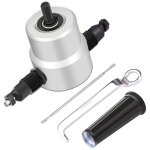 Yt - 160a coupe - grignoteuse à double tête avec boîte en métal accessoire de perceuse coupe - tôle Yt - 160a coupe - grignoteuse à double tête avec boîte en métal accessoire de perceuse coupe - tôle