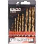 Jeu de 10 forets  mtal hss - tin 1 - 10 mm yt - 44674 yato