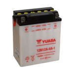 Batterie moto yuasa 12n12a - 4a - 1 12v 12. 6ah 120a Batterie moto yuasa 12n12a - 4a - 1 12v 12. 6ah 120a