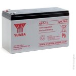 Yuasa - batterie plomb agm np7 - 12 12v 7ah f4. 8