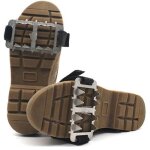 Yzmrbdqc - crampons antid�rapant sur chaussures / bottes 10 clous � neige grips crampons crampons pointes ...