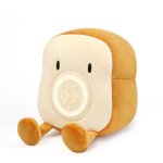 Yzmrbdqc - veilleuse en peluche, amusant pain grill� en peluche mignon rempli r�veil chambre, cadeau ...
