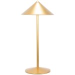 Zafferano - lampe de table led pina l desk or, rechargeable, 6w ip65, tactile, tte magntique, pour ...