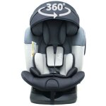 Zeli si�ge - auto �volutif i - size 360� enfants de 40 � 150 cm 0 - 36 kg isofix top tether gris avec ...