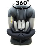 Zeli si�ge - auto �volutif i - size 360� enfants de 40 � 150 cm 0 - 36 kg isofix top tether gris sans ...