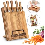 Klarstein - zelite couteau cuisine ensemble de couteau de cuisine professionnel avec bloc set de 8 couteaux ... Klarstein - zelite couteau cuisine ensemble de couteau de cuisine professionnel avec bloc set de 8 couteaux ...