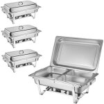 Zelsius - chafing dish ensemble professionnel 'grenoble', 30 parties