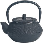 Zen et ethnique - petite thire de type japonaise noire en fonte 0. 3 litre