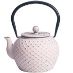 Zen et ethnique - thire de type japonaise rose en fonte 1 litre
