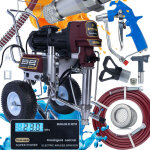 Zenthril infinity lp station de pulv�risation airless ? 4000w, 20mpa, 10l / min, buse 0, 043  moteur ...