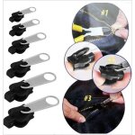 Zip slider repair instant kit, instant zipper set, fix zipper removable rescue replacement pack, instant ...
