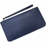 Zipper retro cash clip sac de rangement porte - monnaie (marine) fei yu