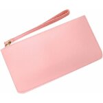 Zipper retro cash clip sac de rangement porte - monnaie (rose) fei yu