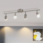 Zmh - plafonnier led 4 spots de plafond orientable gu10 - spots de plafond 4 ampoule appliques murales ... Zmh - plafonnier led 4 spots de plafond orientable gu10 - spots de plafond 4 ampoule appliques murales ...