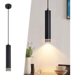 Zmh suspension gu10 cylindre 1 �clairage contemporaine aluminium r�glable en hauteur luminaire suspension ...
