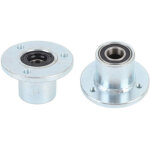 Zoternen - 2pcs 17 mm moyeu de roue avant avec joint de roulement en acier en acier impact r�sistant ...