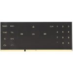 Zoternen - autocollant de bouton radio ymiko, compatible avec les mod�les 2008 - 2014, autocollant de ...