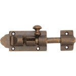 Zoternen - barreau boulon boucle rust proof de duret� �lev�e en laiton antique porte coulissante porte ...