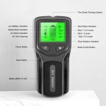 Zoternen d�tecteur de montants muraux 5 en 1 avec �cran lcd hd, d�tection de montants en bois, fils �lectrique ...