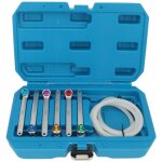 Zoternen - kit d'outils de cl de purge de frein, cl  12 points de 7  12mm, tuyau de vidange d'huile ...