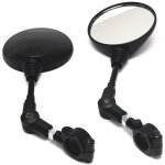 Zoternen - paire de guidons universels pliables en alliage d'aluminium pour moto et scooter, base de ...