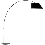 Zuiver - lampadaire forme arc hauteur 222, 5 cm noir Zuiver - lampadaire forme arc hauteur 222, 5 cm noir