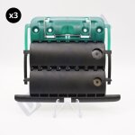 Lot de 3 attaches rigides pour tablier de volet roulant ? verrous anti - soulvement robustes avec 2 ...