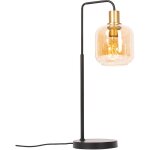 Zuzanna - lampe de table - 1 lumière - l 18 cm - noir et or - design - éclairage intérieur - salon i ... Zuzanna - lampe de table - 1 lumière - l 18 cm - noir et or - design - éclairage intérieur - salon i ...