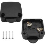 Zvd - 2 pcs interrupteurs de porte d'armoire interrupteur automatique 1a 250v lampe de placard interrupteurs ...