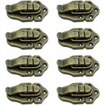 Zvd - lot de 8 fermoir à bascule loquets vintage rétro loquet bascule pour coffret à bijoux coffrets ... Zvd - lot de 8 fermoir à bascule loquets vintage rétro loquet bascule pour coffret à bijoux coffrets ...